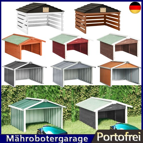 Mähroboter garage dach - mähroboter-garage,