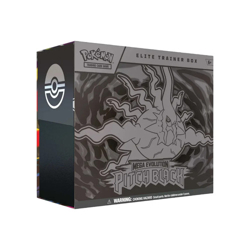 Pokemon pitch black etb elite - black,