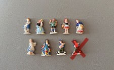 Konvolut WHW Winterhilfswerk, Märchenfiguren, Porzellan, 8 Stück