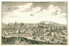 Alzey Original Kupferstich Merian 1645