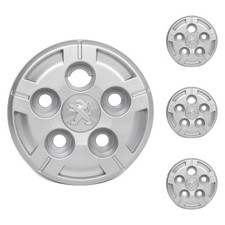 4x ORIGINAL Peugeot Nabendeckel Nabenkappe Felgendeckel 15 Zoll BOXER 1611984980