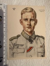 Künstler-Postkarte Willrich: Obergefreiter Brinkforth