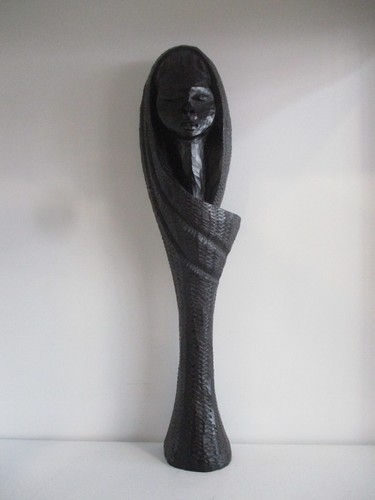 Afrikanische holzfigur frau - afrikanische,