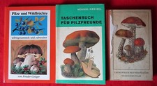 3 x Pilzbuch DDR Taschenbuch