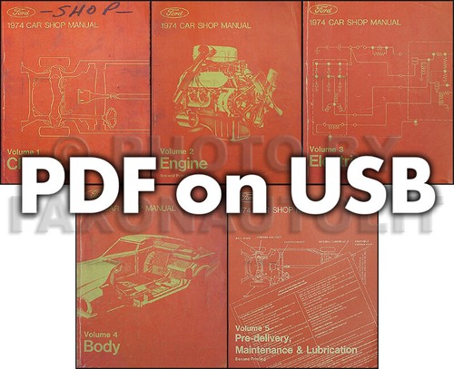 1974 ford shop - ford, usb