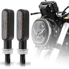 2x 12V Led Motorrad Blinker E-Geprüft Blinkleuchte Mini Universal Licht Roller