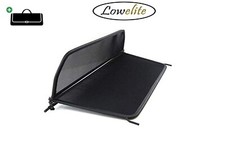 Windschott VW Eos ( 2006-2015 ) Cabrio Windabweiser Schwarz + Tasche