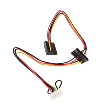 6Pin To 2-Port HDD SATA Power
