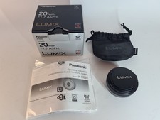 Panasonic Lumix G 20mm/F1.7 Asph. H-H020 Weitwinkel Objektiv Pancake OVP