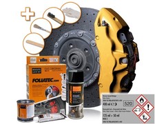 FOLIATEC Bremssattellack Gold