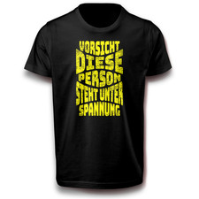 Witziges Sprüche Shirt für Männer & Frauen Fun Baumwolle T-Shirt