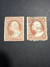 US Scott #11 With Blue Cancel