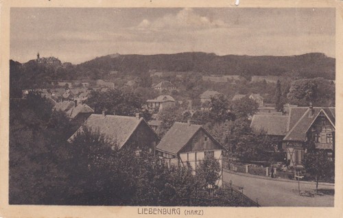 Deutsches reich liebenburg - ak, deutsches-reich
