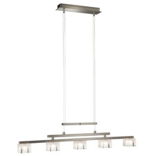 Halogen Pendelleuchte AIKEN Modern Leuchte höhenverstellbar 37651-17-10 Industri