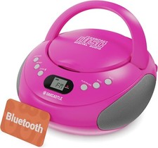 CD-Radio, BT, pink, einfache Bedienung, Oakcastle CD 250, WIE NEU!