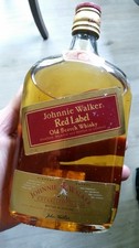 Kellerfund 0,5l Johnnie Walker Red Label 43% ältere Abfüllung Rarität ungeöffnet