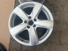 1x Alufelge 17 Zoll 6.5" 5x112 33ET Glanz Silber 5N0601025 VW Tiguan Rim Wheel