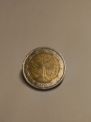 Euro münze frankreich - 2,