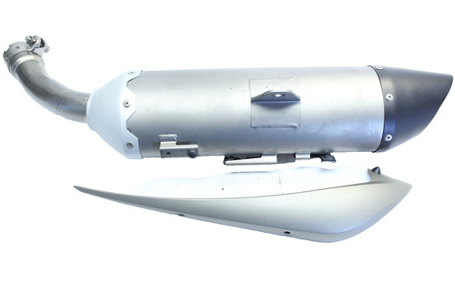 Yamaha yzf auspuff - yamaha, links