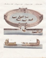 Naumachia ancient Rome Roma