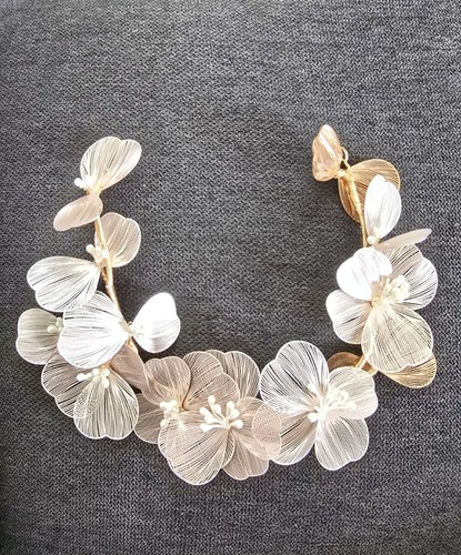 Blumenkranz brautschmuck - blumenkranz,,
