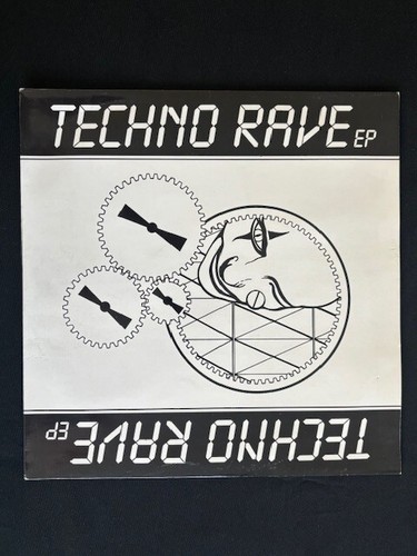 Techno rave schallplatte lp - rave,