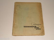 Teilekatalog Porsche Diesel Schlepper Super A / P 133 + Master A / P 144