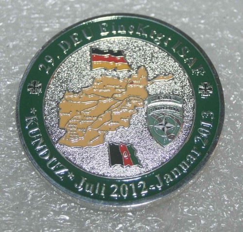 Coin deu eins ktgt isaf - coin,