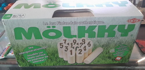 Mölkky wurfspiel aus - aus, holz