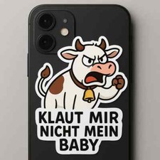 Angry Cow That Says Don't