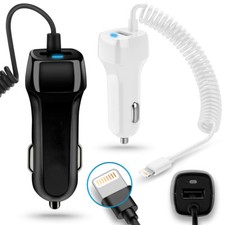 Auto KFZ Ladegerät Apple iPhone 12 Serie Ladekabel Kabel Lightning Datenkabel