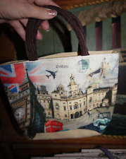 minibag Mini Handtasche England Postkarte Big Ben Telefonzelle Souvenir 