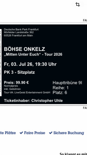 Böhse onkelz frankfurt - böhse,