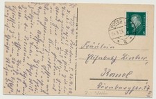 Deutsches reich 1929 postkarte - reich,
