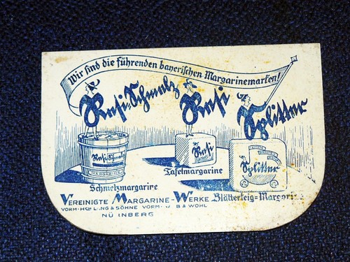 Vereinigte margarine werke - vereinigte,