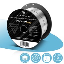 STAHLWERK MIG MAG Edelstahl ER 307 Si Draht 0,8mm 1kg mit hohem C-Gehalt