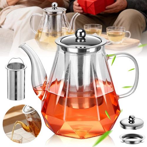 Teekanne glas 1000 - 1000, mit