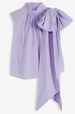 Blusentop mit Schleife Gr. 44