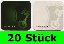 20 Stück Bierdeckel Beck's