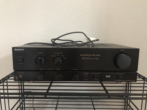 Sony f120 stereo - ta-f120, amplifier