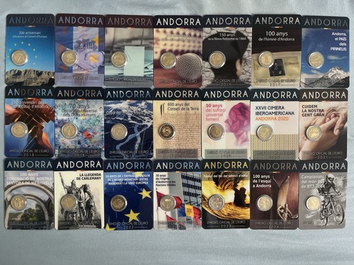 Andorra euro coincard - 21,