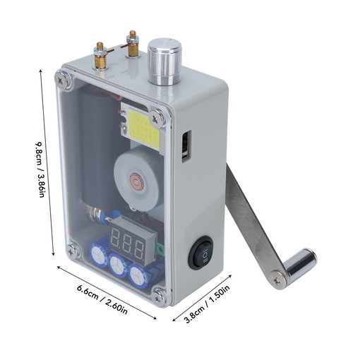 Handkurbel generator mit - handkurbel,