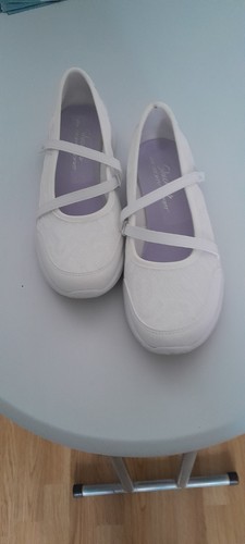 Damen skechers ballerina weiß - ballerina,
