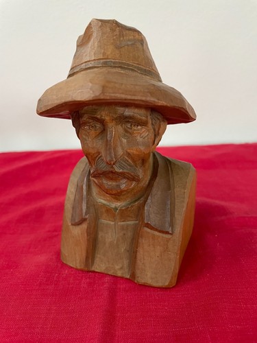 Holz kopf figur charakterkopf - figur,