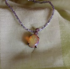 Welo Opal Silberanhänger /