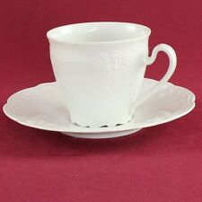 Kaffeetasse & Untertasse Tirschenreuth Fortuna weiß
