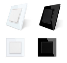 LIVOLO Glas Lichtschalter Wipp