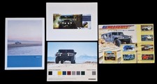 4x HUMMER H1 Prospekt Brochure
