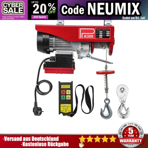 230v elektrische seilhebezug - elektrische,