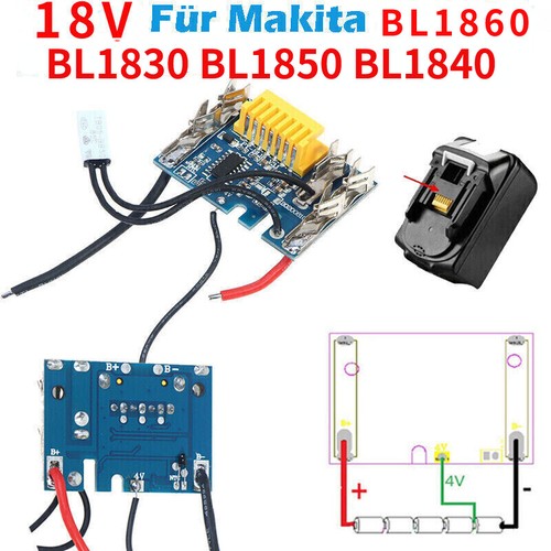 Ion batterie akku - akku, pcb
